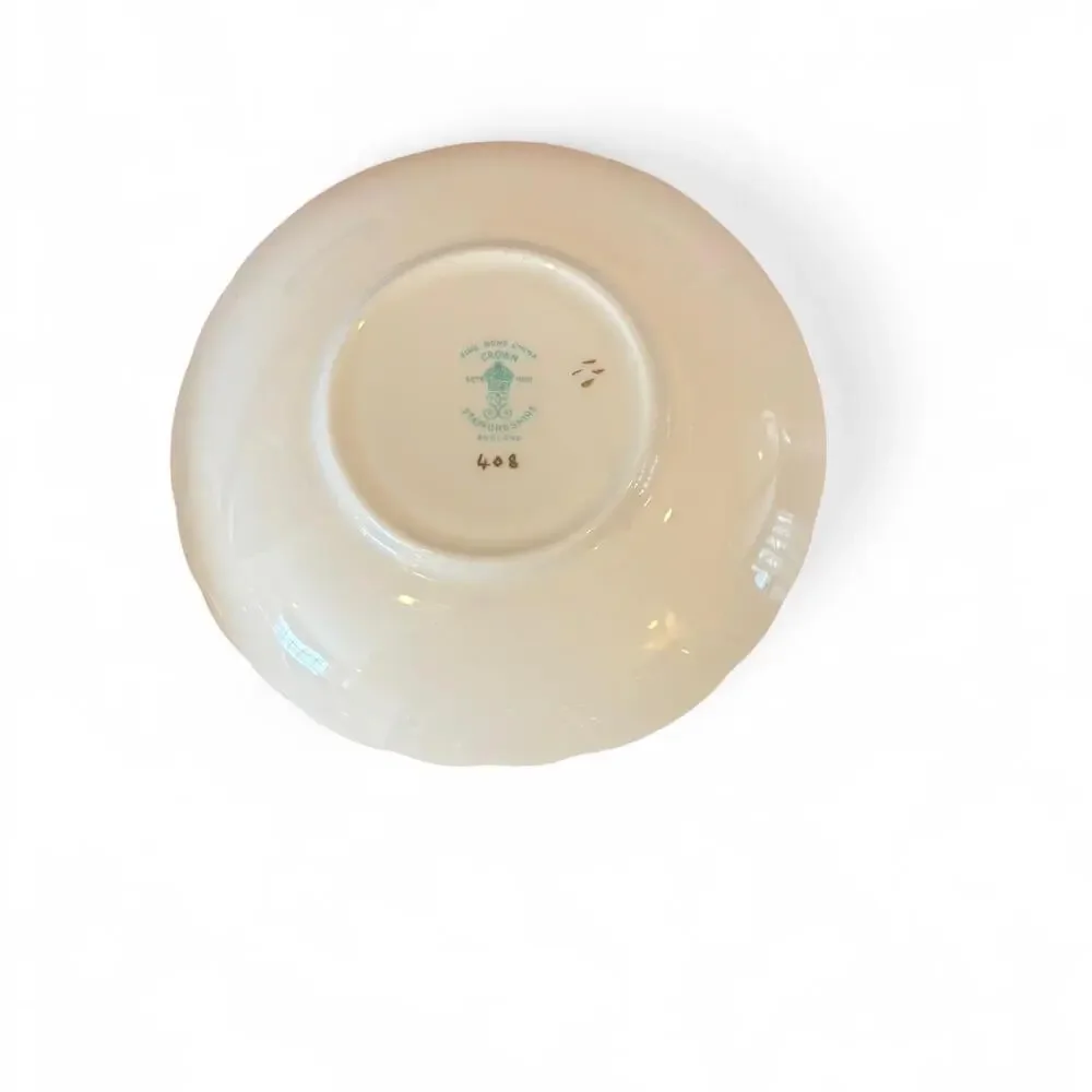 Vintage Crown Staffordshire Teal‎ Blue